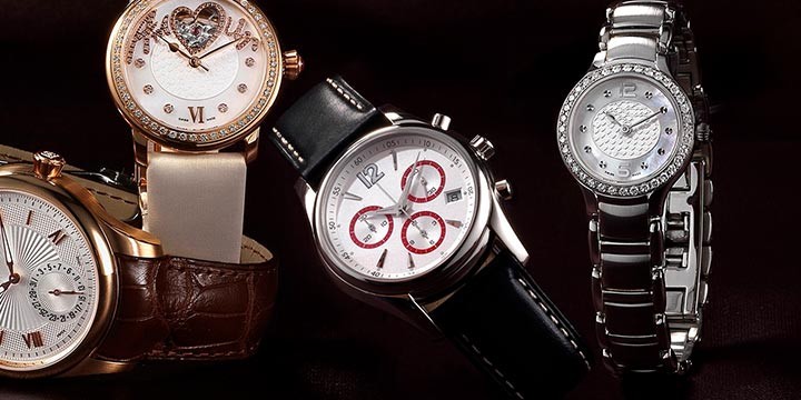 Чоловічі і жіночі наручні годинники
